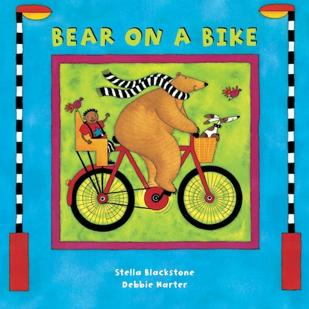 Barefoot Books Bear on a Bike Board Book 9781841483757